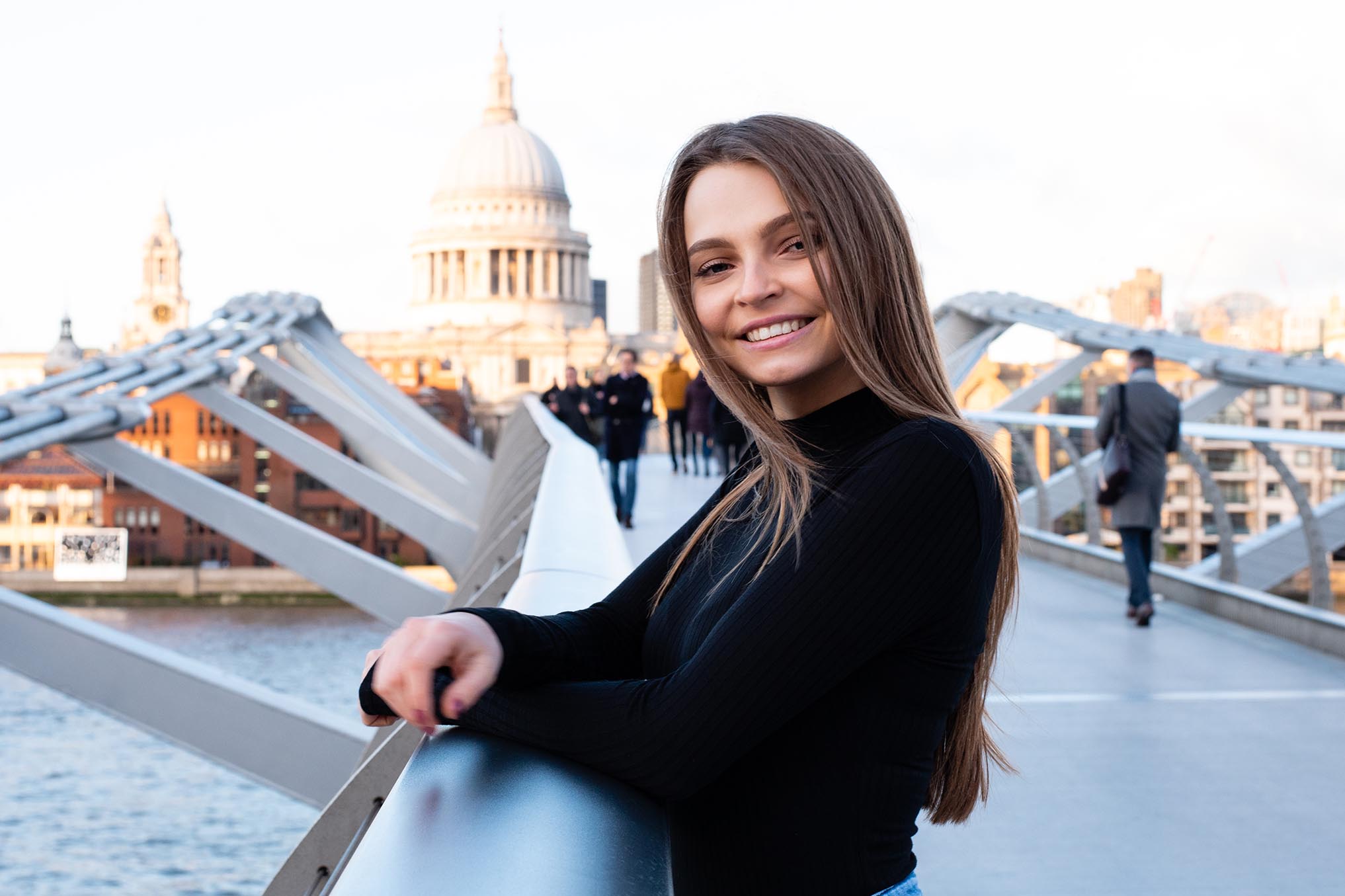 business headshot shoot st pauls cathedral london | Michaela Howe Photography