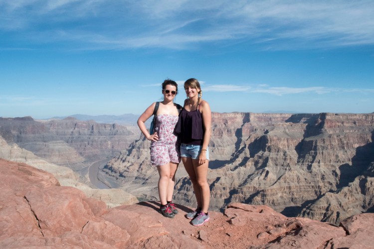 Grand Canyon Michaela Howe and her sister