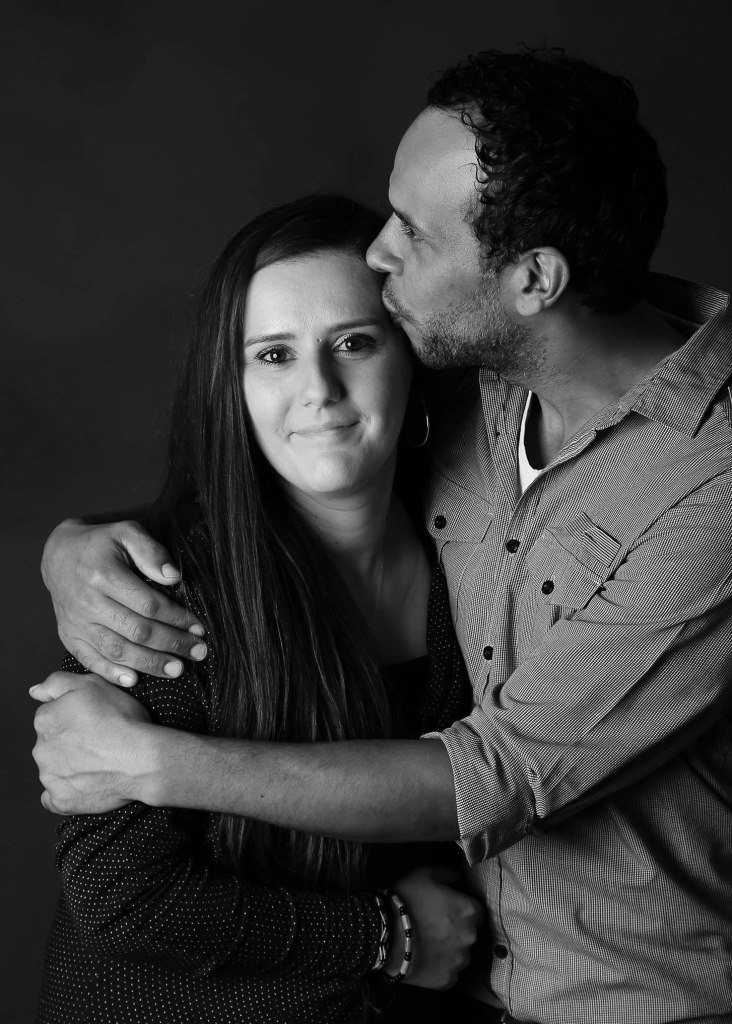 couple photography black and white natural candid | Michaela Howe Photography